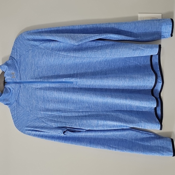 Light Blue Periwinkle Brand New Under Armour Run dri fit quarter-zip - Picture 1 of 7